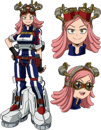 Mei Hatsume Full Body Anime - Boku No Hero Mei Hatsume (535x594), Png Download