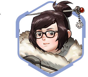 Mei - Overwatch Characters (400x400), Png Download