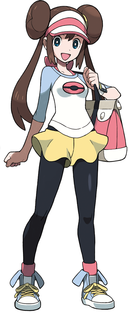 Pokemon Black And White 2 Hilda (455x1100), Png Download