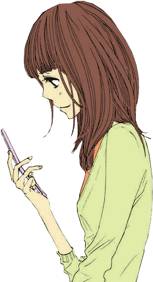 Mei Colored By ~rinkatheanimefan On Deviantart - Say I Love You Mei Render (330x602), Png Download