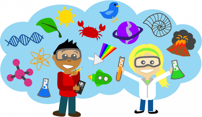 Science Transparent Png Images - Science And Technology Clipart (768x448), Png Download