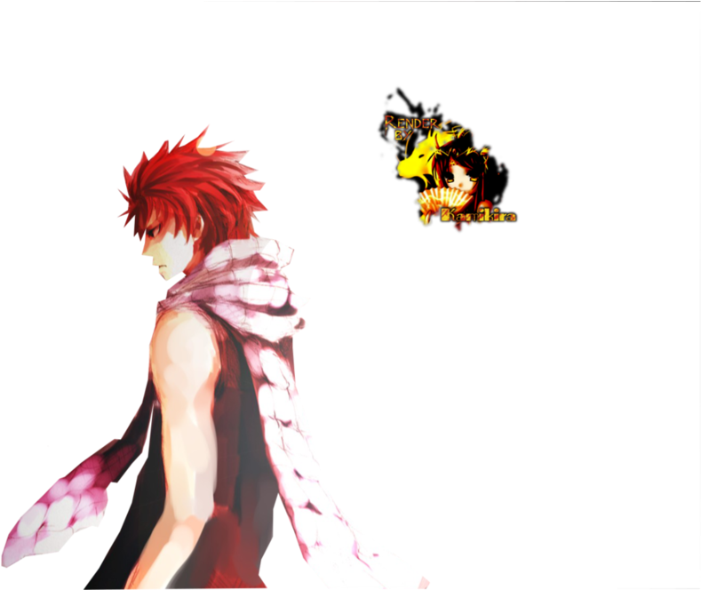 Download Natsu Red Hair Clipart Natsu Dragneel Fairy - Natsu Dragneel (900x663), Png Download