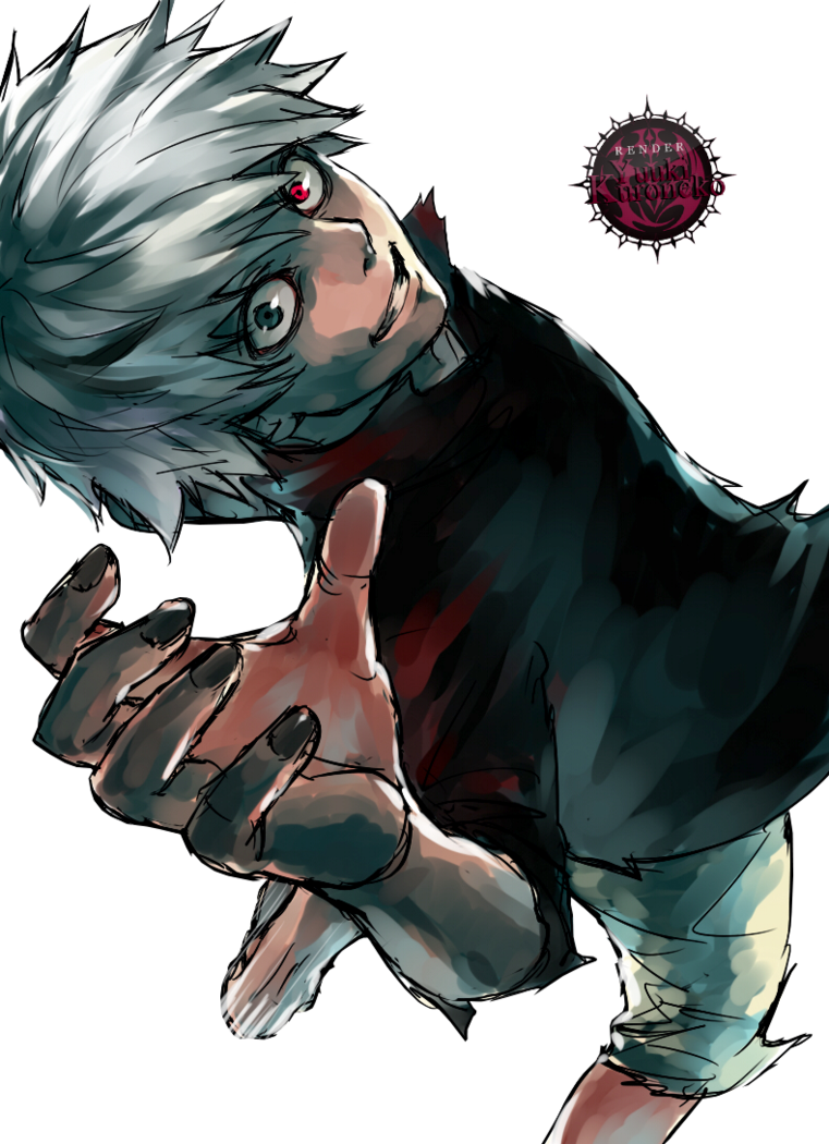 Download Kaneki Drawing Deviantart Tokyo Ghoul Kaneki Render Full Size Png Image Pngkit