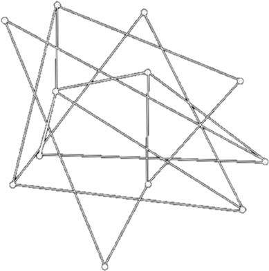 Geometric Lines Geometricshapes Geometricpatterns Patte - Pentagon (500x439), Png Download