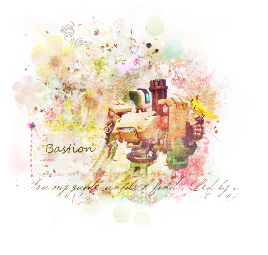 Mouse Pad Gamer Magnum Overwatch Bastion Speed Medio (1000x1000), Png Download