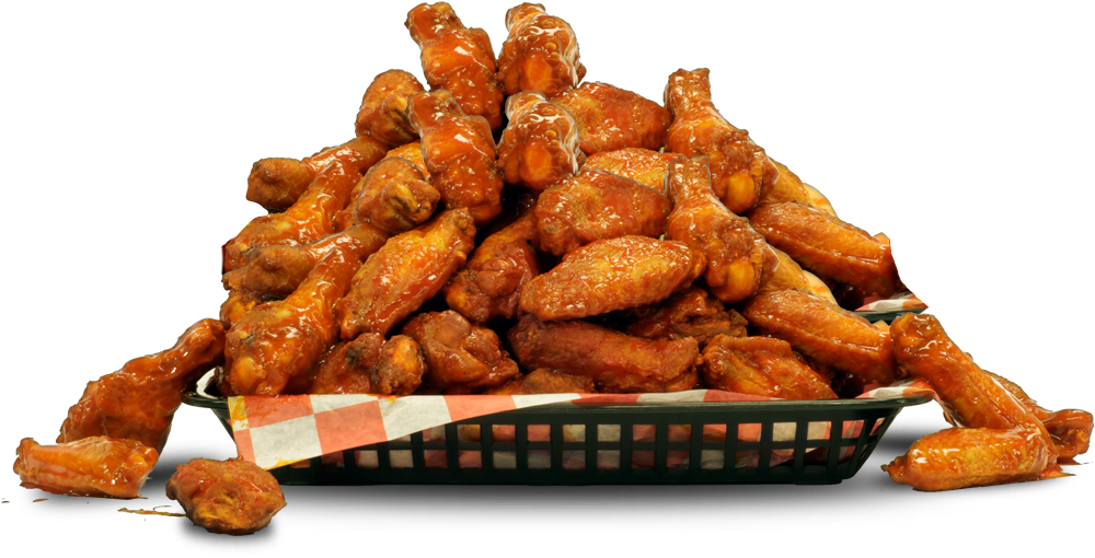 Hellfire Hot Wings Challenge - Tower Of Hot Wings (999x572), Png Download