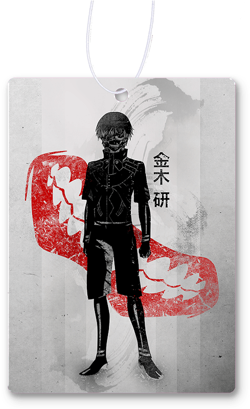 Crimson Kaneki Kun Air Freshener - Tokyo Ghoul (800x800), Png Download