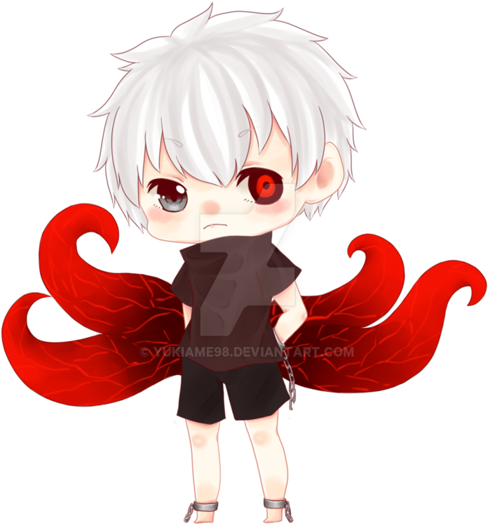 Transparent Kaneki Cute - Cute Chibi Kaneki Hd (894x894), Png Download