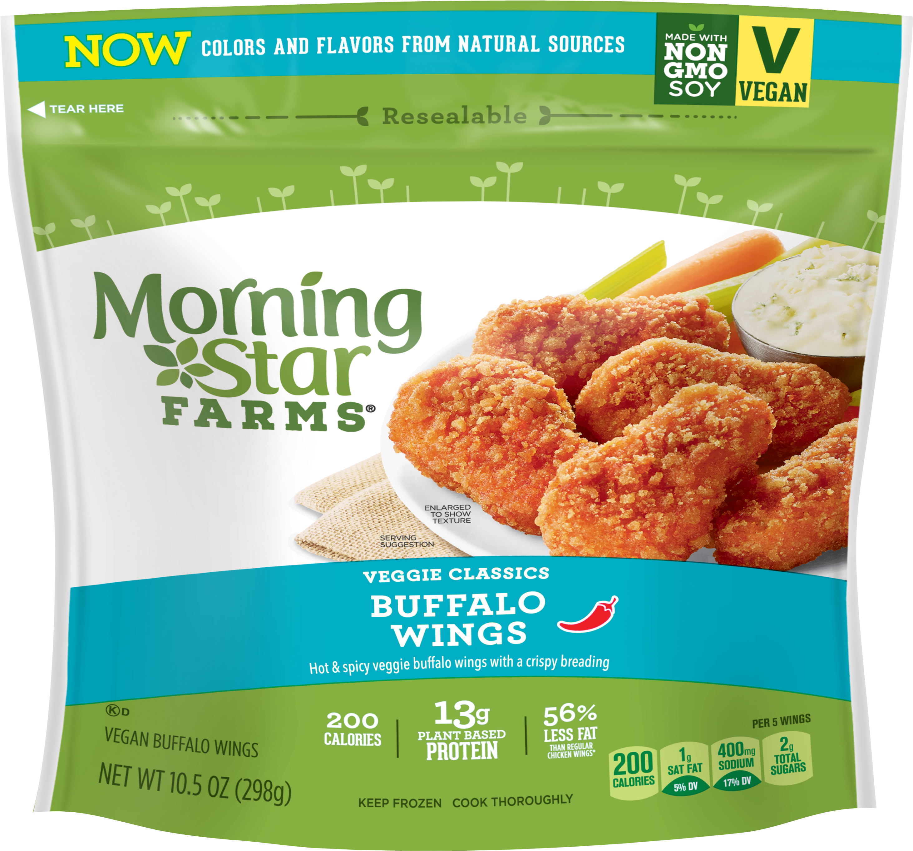 Buffalo Wings - Morning Star Buffalo Wings (3000x3000), Png Download