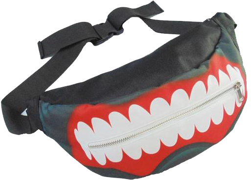 Tokyo Ghoul Kaneki Shoulder Bag - Colorful Tokyo Ghoul Polyester Shoulder Bag Printed (600x430), Png Download