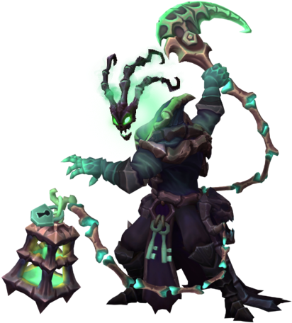 Thresh Render - Thresh League Of Legends (427x479), Png Download