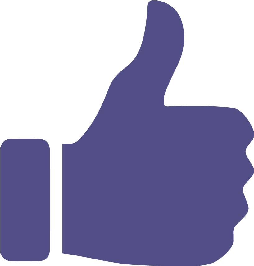 Recommendation Icon Pictures To Pin On Pinterest - Huge Thumbs Up Fb (818x856), Png Download