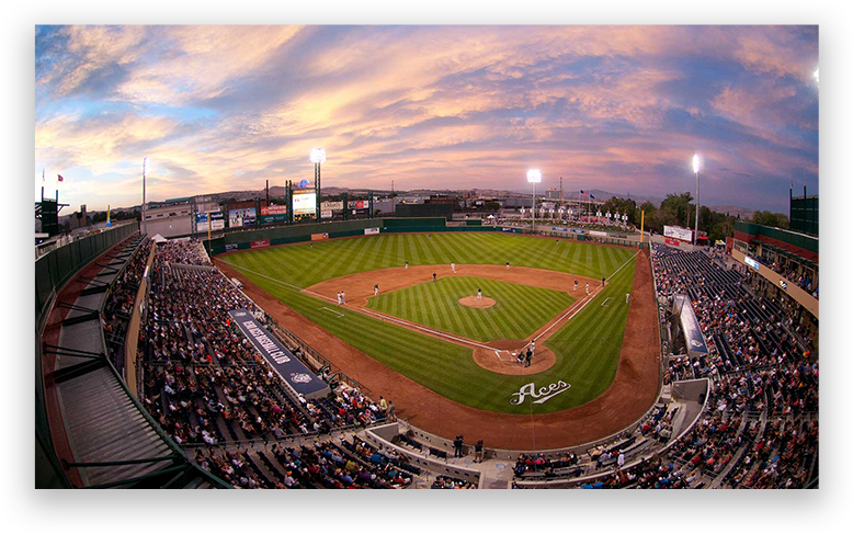 Reno Aces At Youth Baseball Nationals Reno Tournament - Reno Aces Ballpark (778x487), Png Download