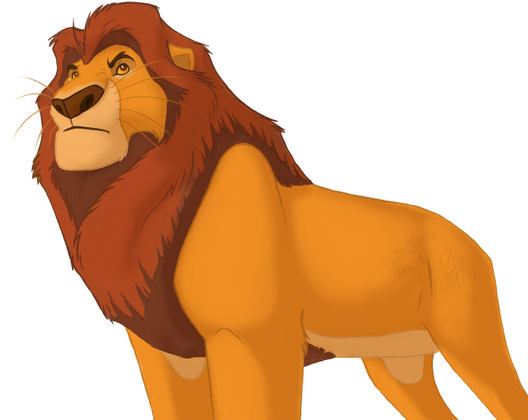 Mufasa Png Picture - Lion King Mufasa Png (747x608), Png Download