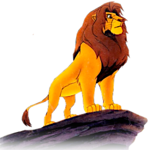 Png Royalty Free Stock Clipart Pencil And In Color - Simba Pride Rock Clipart (496x500), Png Download