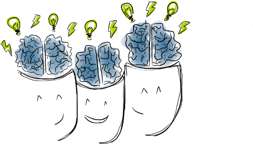 Lluvia De Ideas Png (600x310), Png Download