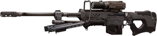 H5g Render Sniperrifle - Halo 5 Sniper Png (542x305), Png Download