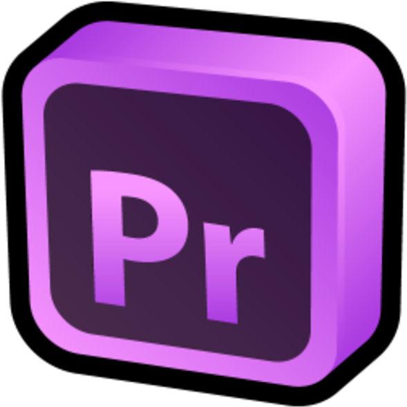 Graphic Free Adobe Clipart Icon - Adobe Premiere Vector Png (600x600), Png Download