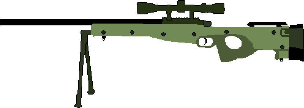 L96 Sniper Rifle - Airsoft Sniper Rifle (1000x1000), Png Download