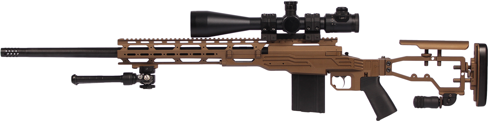Komodo Chassis Sniper Rifle Is Very Unique In That - Sniper Rifle (1920x533), Png Download