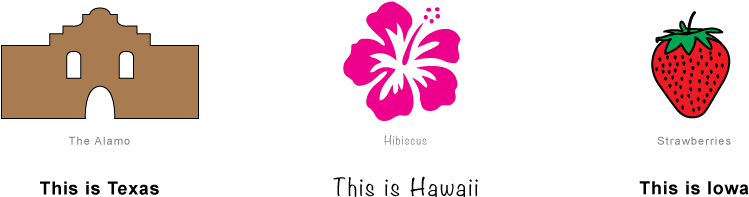 Four Icon Challenge - Office Supplies Istencils 8"x8" - Hawaiian Hibiscus (940x250), Png Download