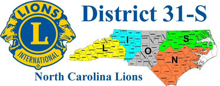 North Carolina Lions District 31s - North Carolina Lions (743x300), Png Download