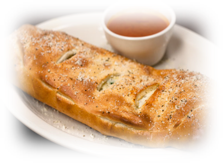 Calzones & Strombolis - Breadstick (438x320), Png Download
