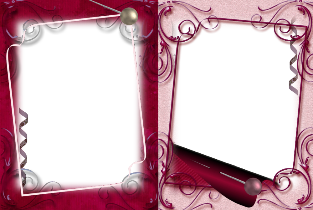 Moldura Para Fotos Flores (1000x671), Png Download