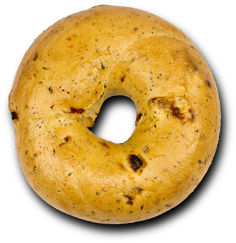 Bagel Sun Dried Tomato - Sun-dried Tomato (800x808), Png Download