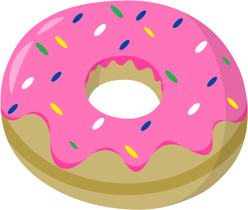 Glazed Donut - Doughnut (970x824), Png Download