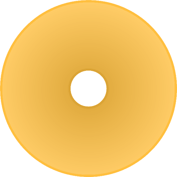 Bagel - Circle (584x584), Png Download