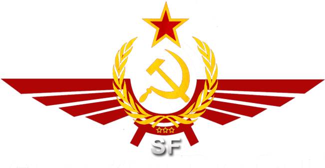 Badge Transparent Soviet - Soviet Union Air Force Logo (650x350), Png Download