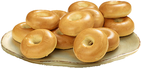 Plain Mini Bagels - Connecticut (500x500), Png Download