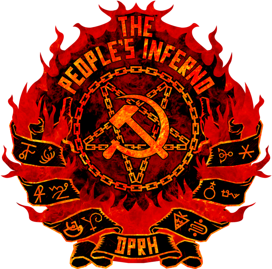 The People S Inferno Dprh Soviet Hell - Illustration (894x894), Png Download
