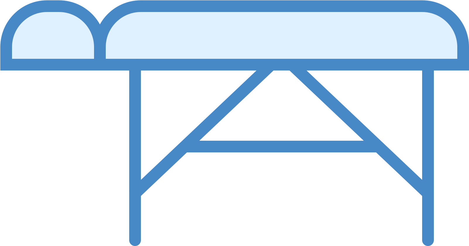 Empty Hospital Bed Png 59590 - Massage (1600x1600), Png Download