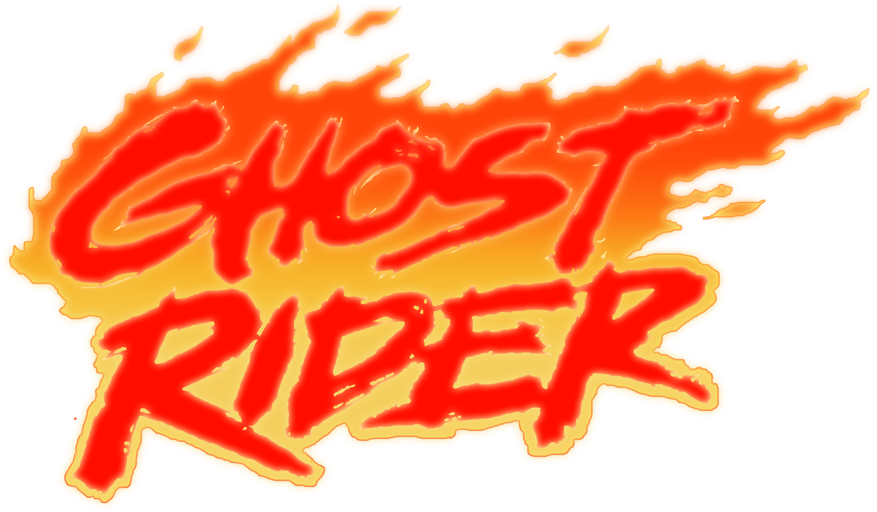 "ghost Rider" Volume 2 Logo Recreated With Photoshop - Ghost Rider (3000x3000), Png Download