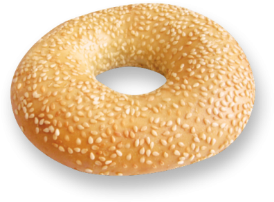 Sesame Bagel - Sesame (460x460), Png Download