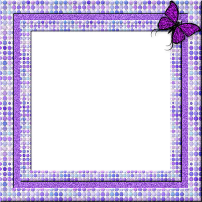 Purple Frame - Picmix (400x400), Png Download