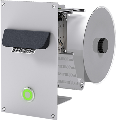 Ax500 Ticket Dispenser - Tissue Paper (640x592), Png Download