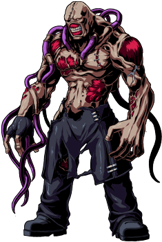 Most Powerful Tyrant In Raccoon City Out Of These Five - Resident Evil Clan Master Nemesis (390x390), Png Download