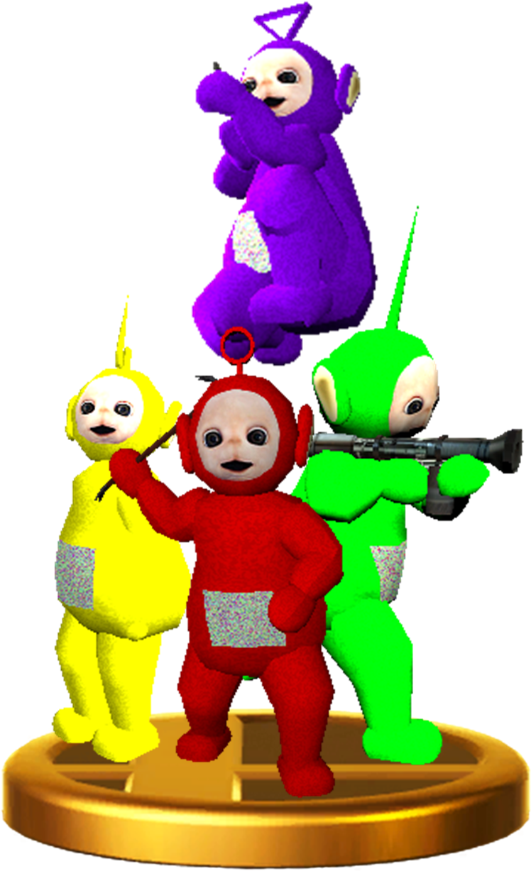 Download Teletubbies Teletubbies Super Smash Bros Full Size PNG