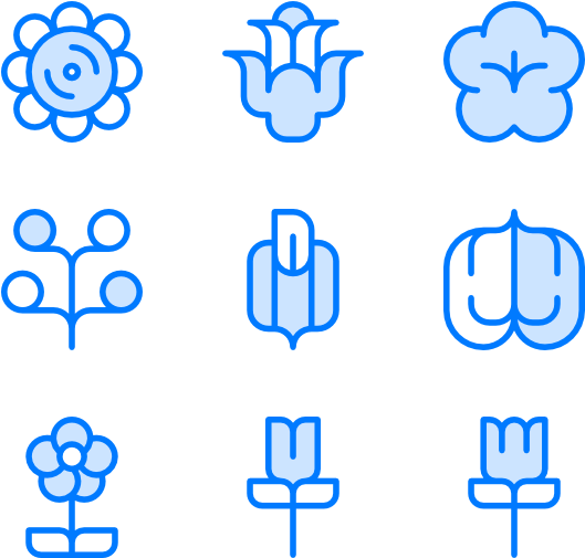 Flowers - Sewing (600x564), Png Download