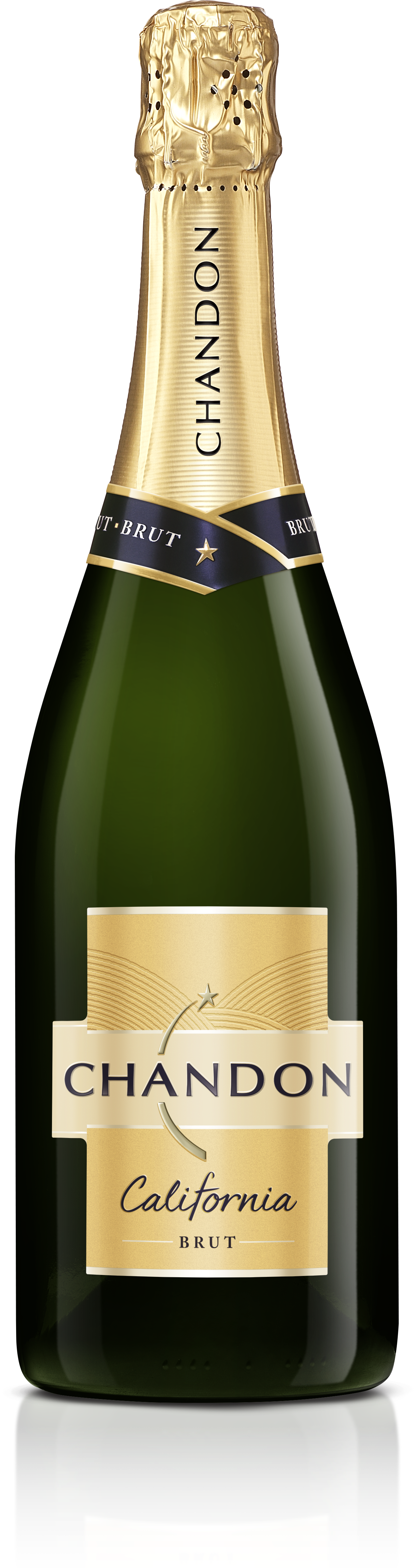 Brut - Chandon Bottle Png (1934x5619), Png Download