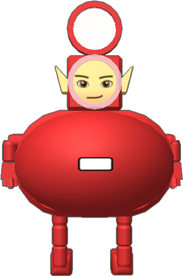 Its Po From Teletubbies - Teletubbies Horror 3d Models (768x768), Png Download