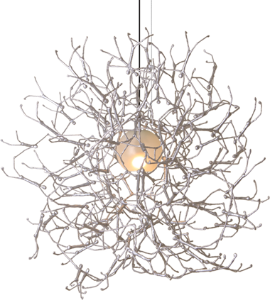 Round Hanging Lamp - Hanging Plant Png Transparent (380x423), Png Download