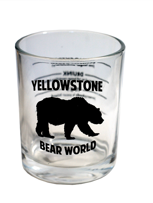 Giant Shot Glass Yellowstone Bear World - Shot Glass (800x800), Png Download