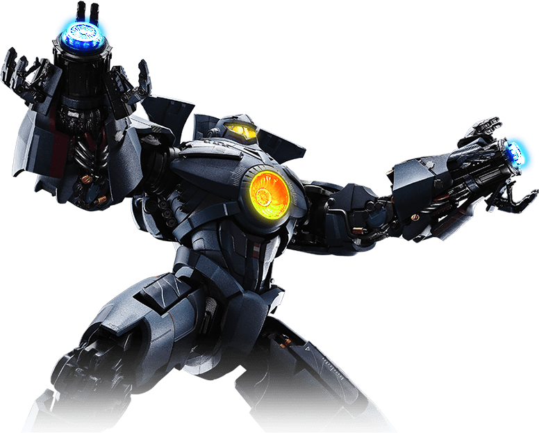 Vector Royalty Free Library Collectibles Kaiju Battle - Bandai Soul Of Chogokin Gx-77 Gipsy Danger (776x623), Png Download