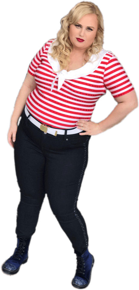 Download - Rebel Wilson Transparent (768x1024), Png Download