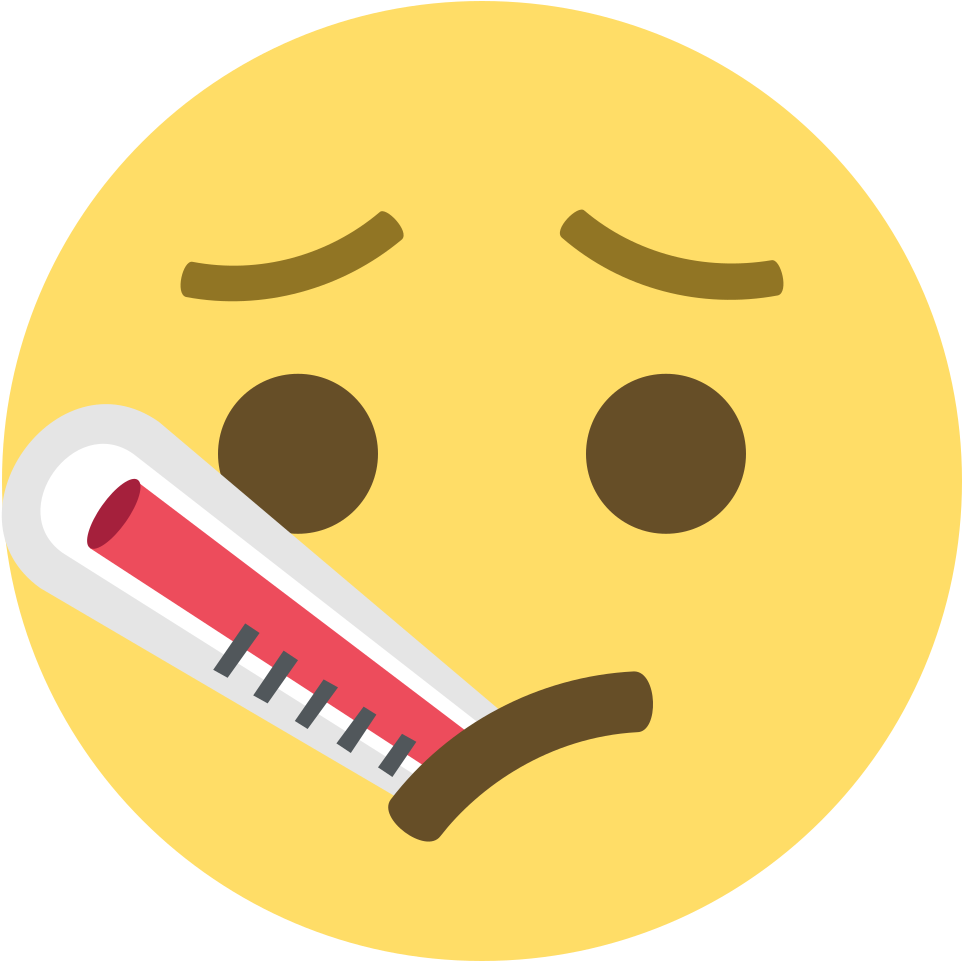 Proposed Rule Would Expand Association Health Plans - Sick Emoji (1024x1024), Png Download