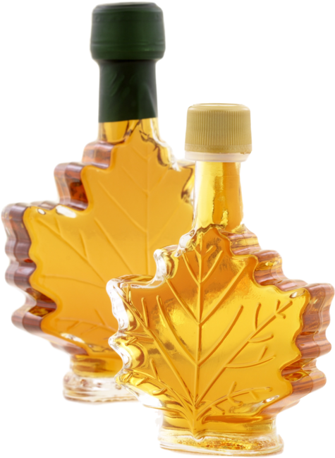 Maple Leaf Bottle - Maple Syrup Maple Leaf (510x765), Png Download